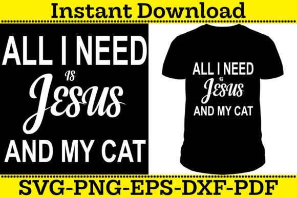 All Need is Jesus Graphics: Editorial Graphic Templates