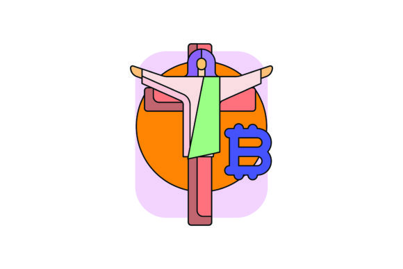 Bitcoin Easter Icon Jesus Cute: Graphics & Icons Review