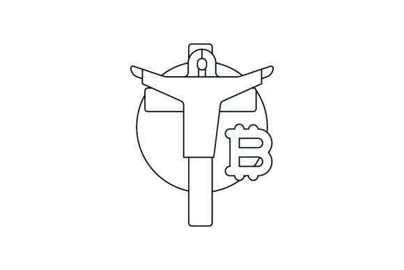 Bitcoin Easter Icon Jesus Funny: Graphics & Icons Review