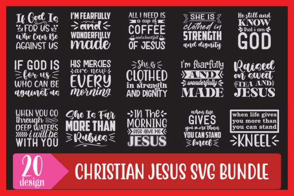Christian Jesus Svg Designs Bundle Review