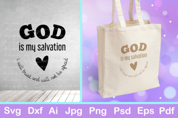 God is My Salvation: Graphics & Crafts Asset Review