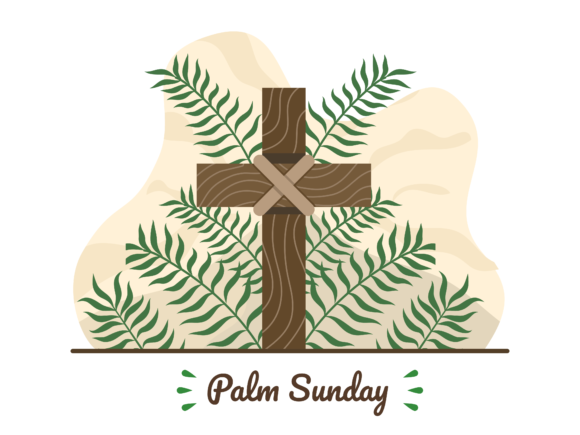 Happy Palm Sunday Graphics: Editorial Illustrations Review