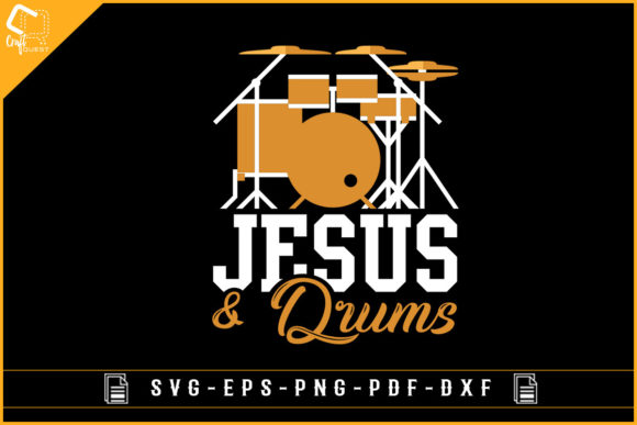 Jesus and Drums Graphics: A Crafts Asset Review