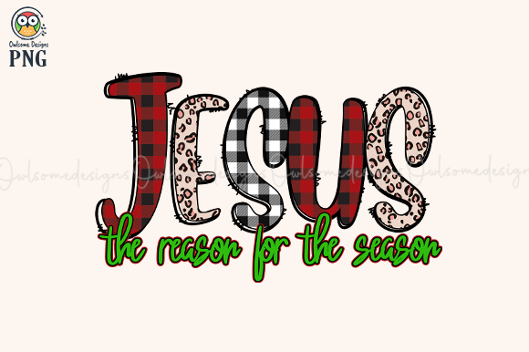 Jesus Christmas Sublimation Graphics for Faith Crafts