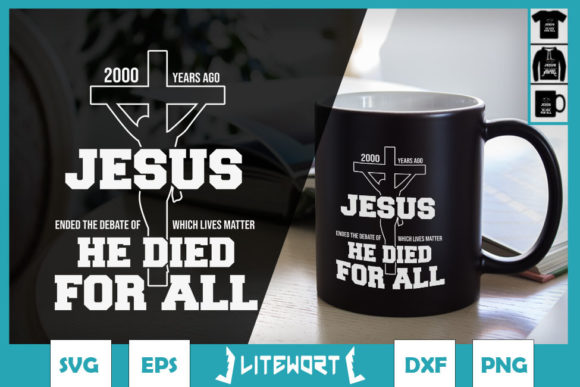 Jesus Died for All Cross: Graphics & Crafts Review