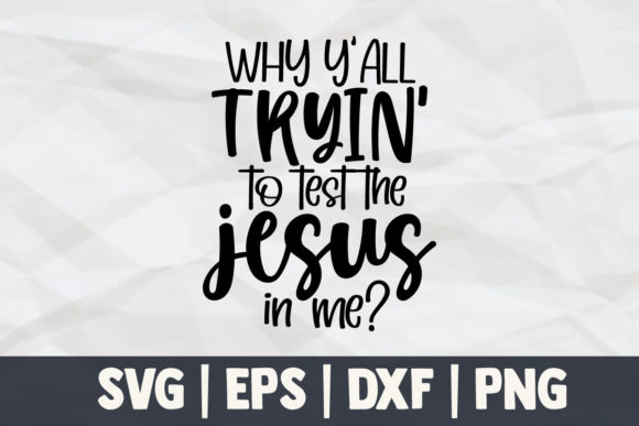 Jesus in Me Graphics for Southern Crafts Branding