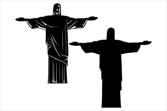 Jesus SVG Cut Files for Faith Graphics & Crafts