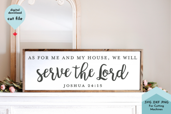 Joshua 24:15 SVG Review for Embroidery Projects