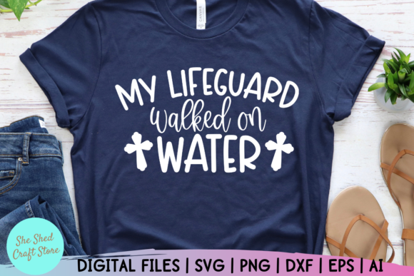 My Lifeguard Walked on Water: Graphics & Crafts
