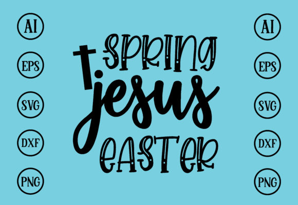 Spring Jesus Easter Design: Graphics & Crafts Review